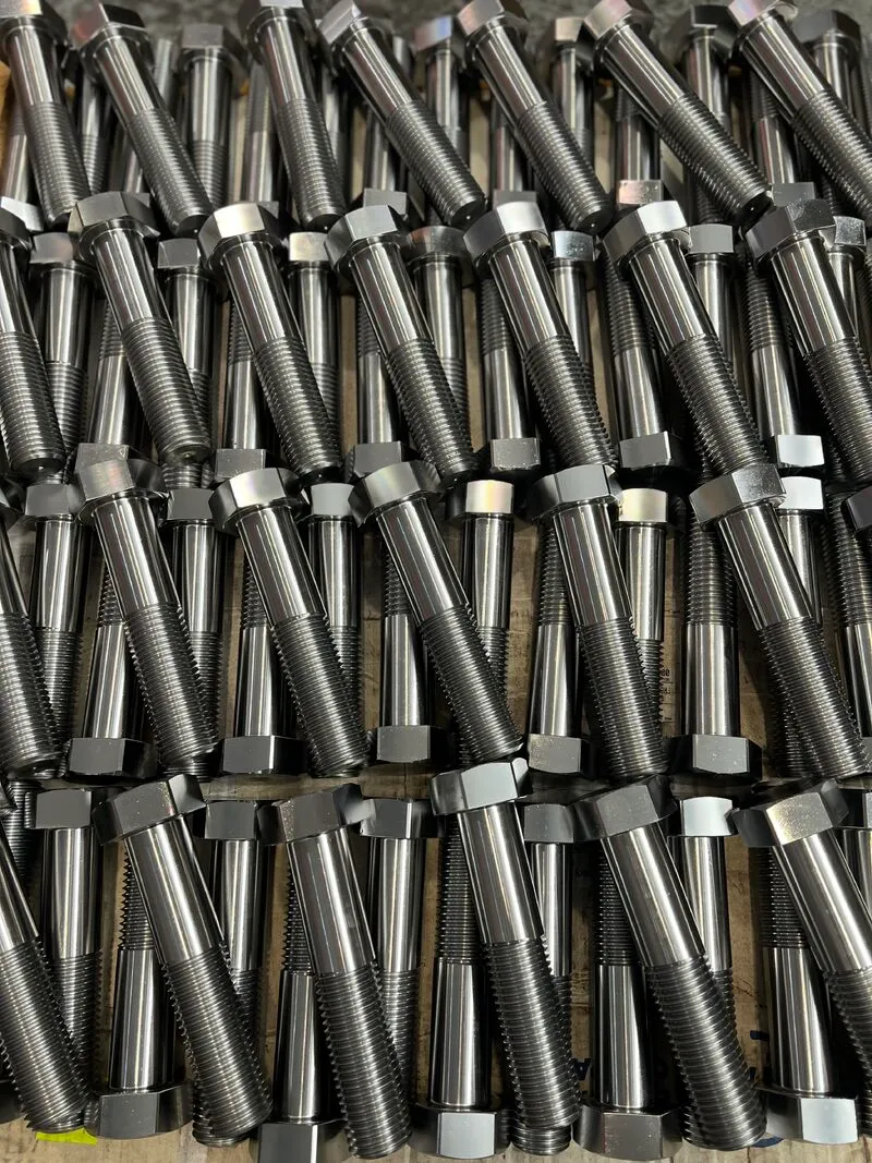1-1/2"-6 UNC-2A x 7" Hex Head Cap Screw in Grade 8 — machined by Innovation Fasteners, Houston
