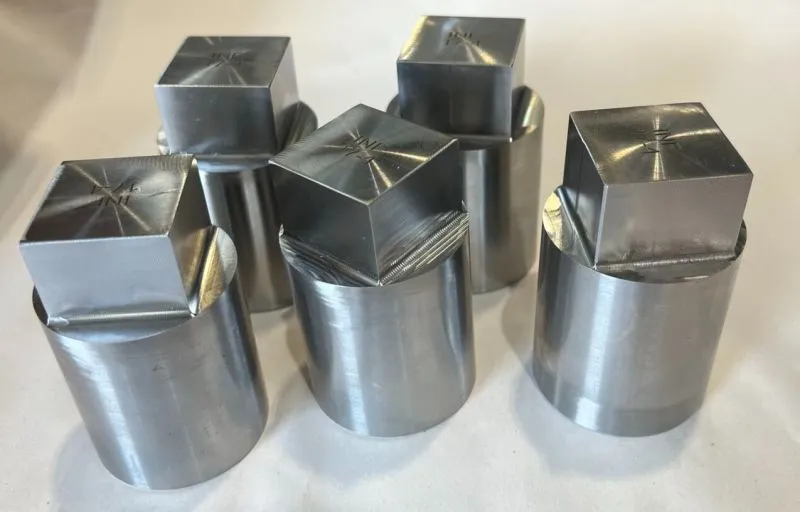 1-1/4"-8 UNJ-2B Lock Nut in ASTM A564 17-4 PH (H1150) — machined by Innovation Fasteners, Houston