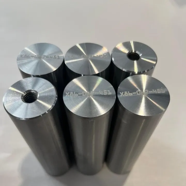 1.2474/1.2480" x 4.44" Spline Pin in ASTM A276 410 Stainless — machined by Innovation Fasteners, Houston