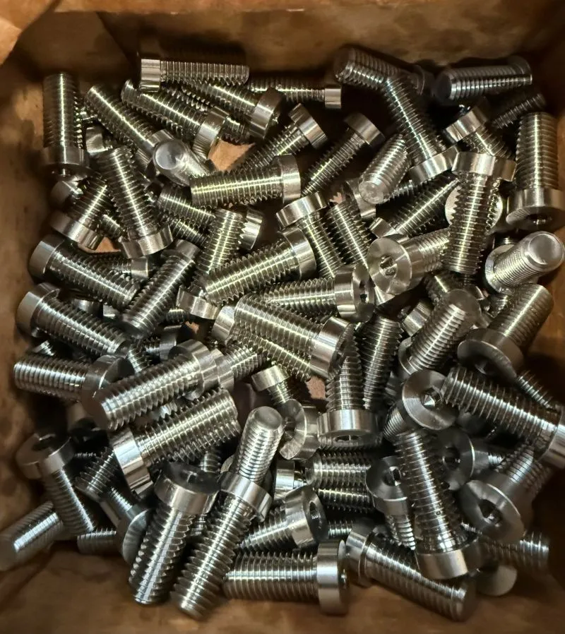 1/2"-13 UNC-3A x 1.25" Low Head Socket Cap Screws in ASTM A453 Grade 660 Class B — machined by Innovation Fasteners, Houston