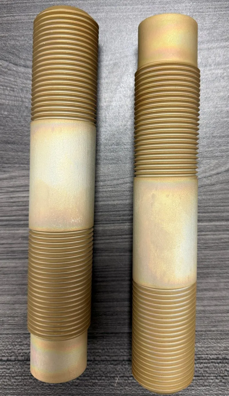 1-3/4"-8 UN-2A x 9.66" Stud in ASTM A193 Grade B7M — machined by Innovation Fasteners, Houston