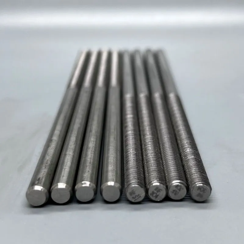 1/4"-20 UNC-2A x 7" Single End Studs in 304 stainless steel — machined by Innovation Fasteners, Houston (photo 3 of 3)