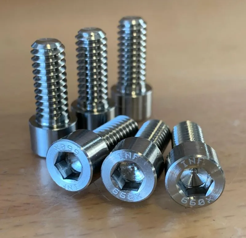 1/4"-20 UNC-3A x 5/8" Socket Head Cap Screw in A286 — machined by Innovation Fasteners, Houston (photo 2 of 3)