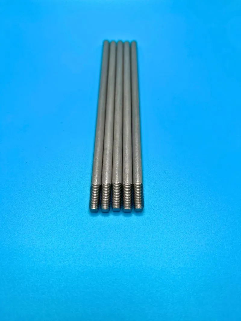 #10-32 x 5-3/16" Connecting Rod in ASTM A320 B8F (303 stainless) — machined by Innovation Fasteners, Houston (photo 2 of 3)