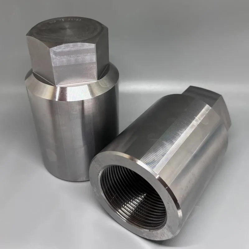2-1/2"-8UN-2B Cap Nut in ASTM A194 Grade 7 — machined by Innovation Fasteners, Houston (photo 2 of 2)