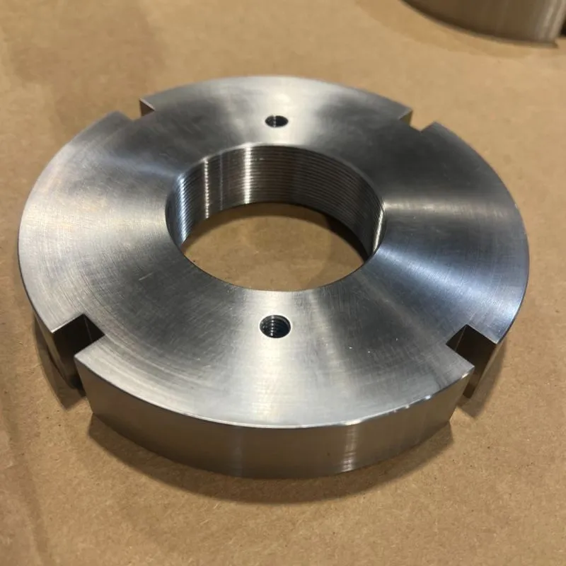 2.548"-18 Special Bearing Lock Nut in ASTM A479 Alloy 255 — machined by Innovation Fasteners, Houston