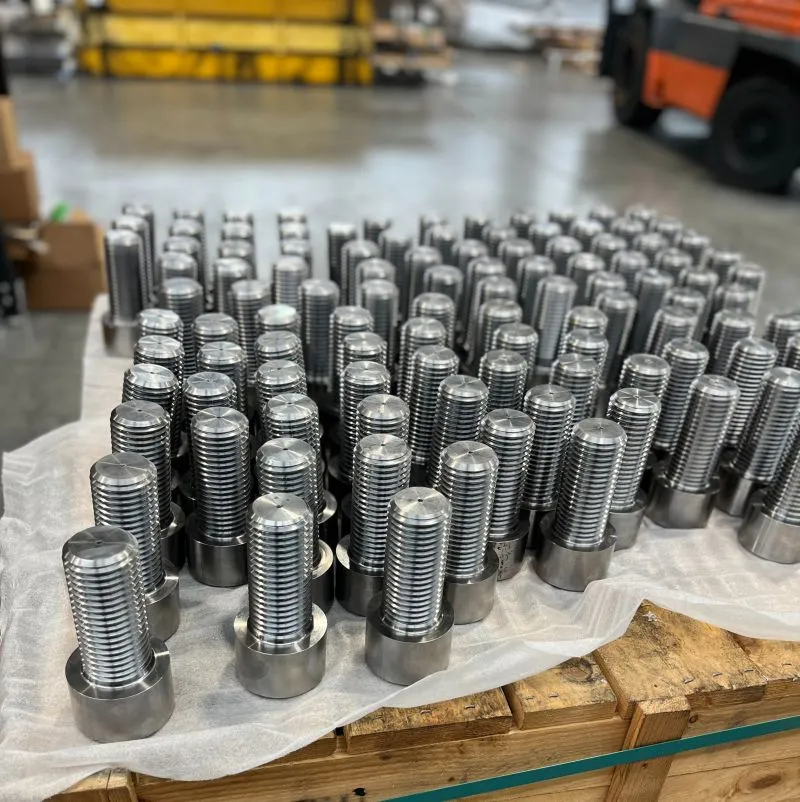 2"-4-1/2 UNC-2A x 4-1/2" Socket Head Cap Screw in Grade 8 per MIL-DTL-1222J — machined by Innovation Fasteners, Houston (photo 2 of 2)