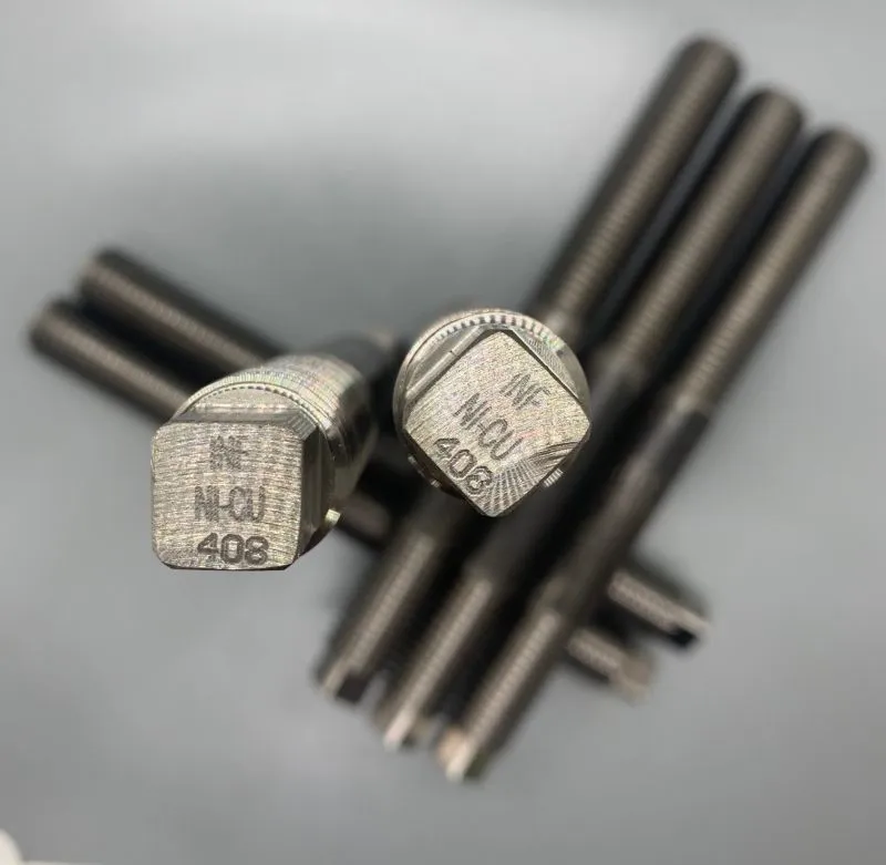 3/4"-10 UNC-2A x 7-3/4" Double End Stud in Monel 400 (QQ-N-281D Class A) — machined by Innovation Fasteners, Houston (photo 2 of 2)