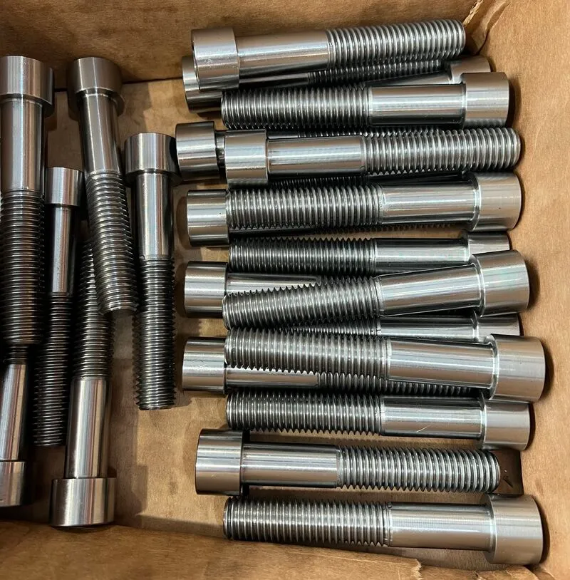 5/8-11 UNC-3A x 3-3/4" Socket Head Cap Screw in 17-4 PH (ASTM A564) — machined by Innovation Fasteners, Houston