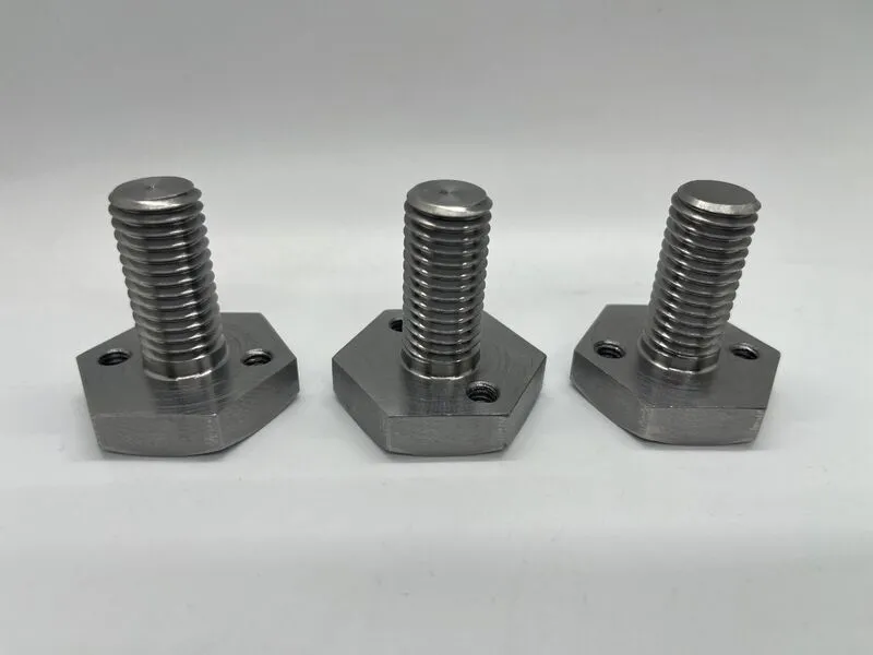 5/8"-11 UNC x 1-3/8" Left-Hand Thread Hexagon Bolt in ASTM A276 Type 410 — machined by Innovation Fasteners, Houston