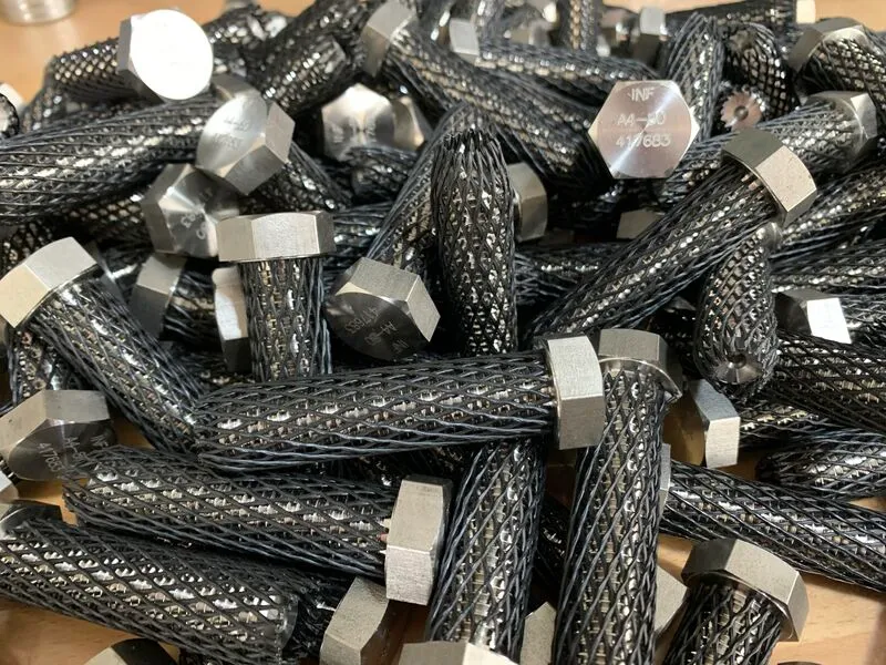 M16-2.0 x 70 mm Hex Head Cap Screw, Fully Threaded in A4-80 stainless (ISO 3506-1) — machined by Innovation Fasteners, Houston (photo 2 of 2)