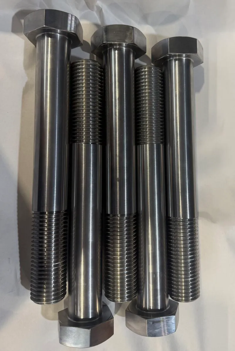 M36-4.00 x 270mm Hex Cap Screw in ASTM A193 Grade B16 — machined by Innovation Fasteners, Houston