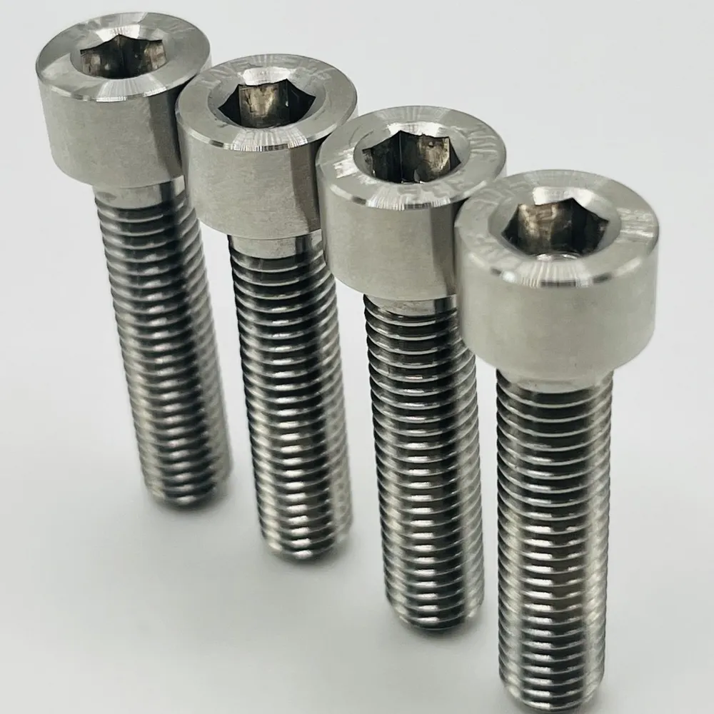 M8-1.25 x 35 mm Socket Head Cap Screw in 316 Stainless (ASTM A276) — machined by Innovation Fasteners, Houston