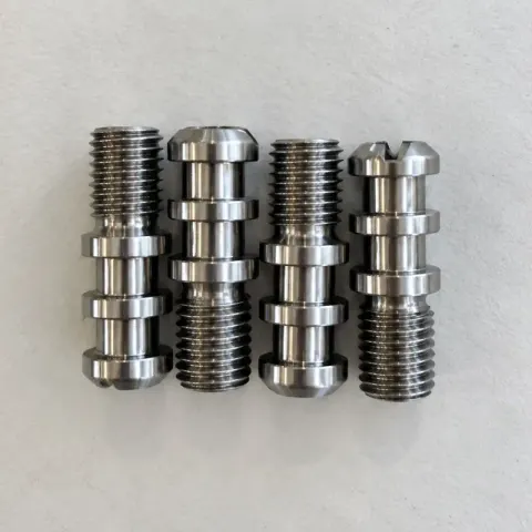 0.3125"-24 UNF-2A x 1" Solid Dual Seal Plug in Alloy 718 — machined by Innovation Fasteners, Houston