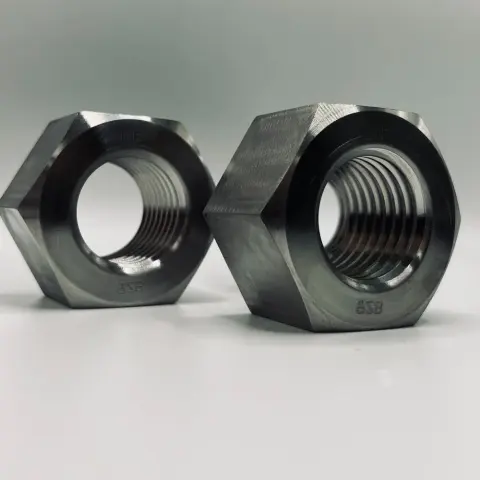 1-1/4"-7 UNC-2B Heavy Hex Nut in ASTM A194 Grade 8S — machined by Innovation Fasteners, Houston