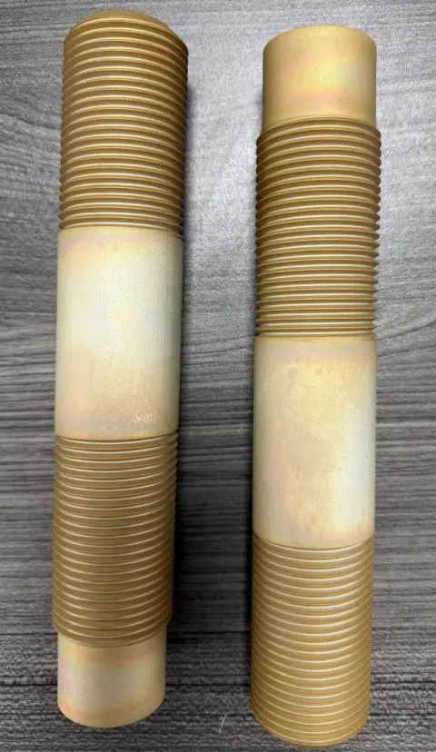 1-3/4"-8 UN-2A x 9.66" Stud in ASTM A193 Grade B7M — machined by Innovation Fasteners, Houston