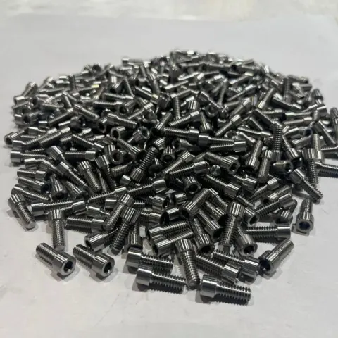 1/4"-20 UNC-3A x 5/8" Socket Head Cap Screw in ASTM A193 B8M Class 2 — machined by Innovation Fasteners, Houston