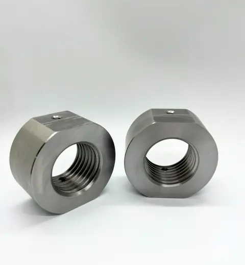 1-5/8"-6 Custom Nut in ASTM A194 Grade 6 — machined by Innovation Fasteners, Houston