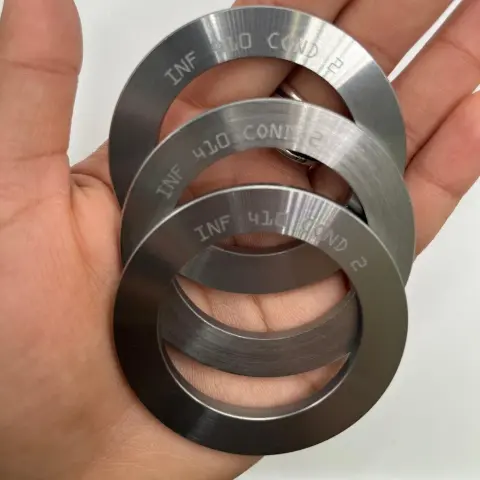 1.500" Flat Washer in ASTM A479 Type 410 — machined by Innovation Fasteners, Houston
