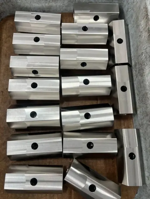 1-8 UNC-2B Coupling Nut in Nitronic 60 — machined by Innovation Fasteners, Houston