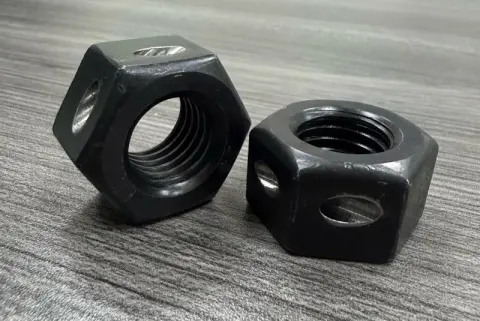 3/4"-10 UNC Heavy Hex Nut in ASTM A194 Grade 2H — machined by Innovation Fasteners, Houston