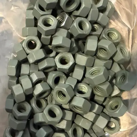 5/16"-18 UNC Hex Nuts in ASTM A194 Grade 8MA — machined by Innovation Fasteners, Houston