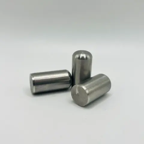 5/16" x 5/8" Dowel Pin in XM-19 (Nitronic 50) — machined by Innovation Fasteners, Houston