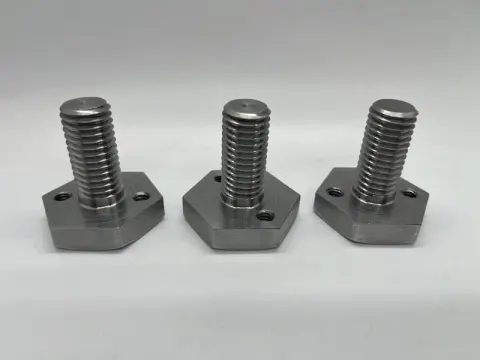 5/8"-11 UNC x 1-3/8" Left-Hand Thread Hexagon Bolt in ASTM A276 Type 410 — machined by Innovation Fasteners, Houston