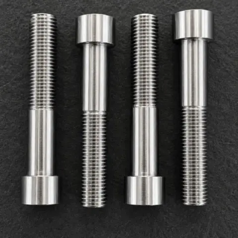 7/16"-20 UNRF-2A x 2-1/2" Socket Head Cap Screws in ASTM A193 B8M Class 2 — machined by Innovation Fasteners, Houston