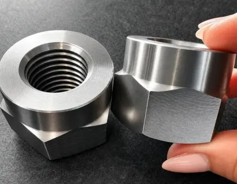 7/8"-9 UNC-2B Seal Nut in ASTM A194 Grade 6F — machined by Innovation Fasteners, Houston
