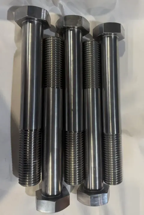 M36-4.00 x 270mm Hex Cap Screw in ASTM A193 Grade B16 — machined by Innovation Fasteners, Houston