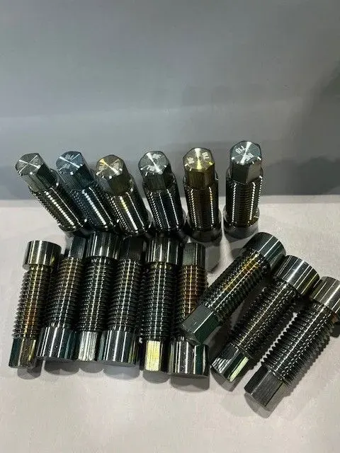 Special Socket Set Screw, Flat Point in Alloy 718 (ASTM B637) — machined by Innovation Fasteners, Houston