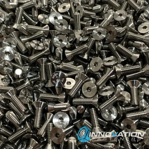 UNC-3A x 1/2" Flat Head Socket Cap Screws, 5,000 pieces in ASTM A453 660 Class A — machined by Innovation Fasteners, Houston