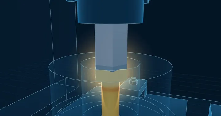 Hot forging